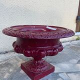 Old cast iron basin