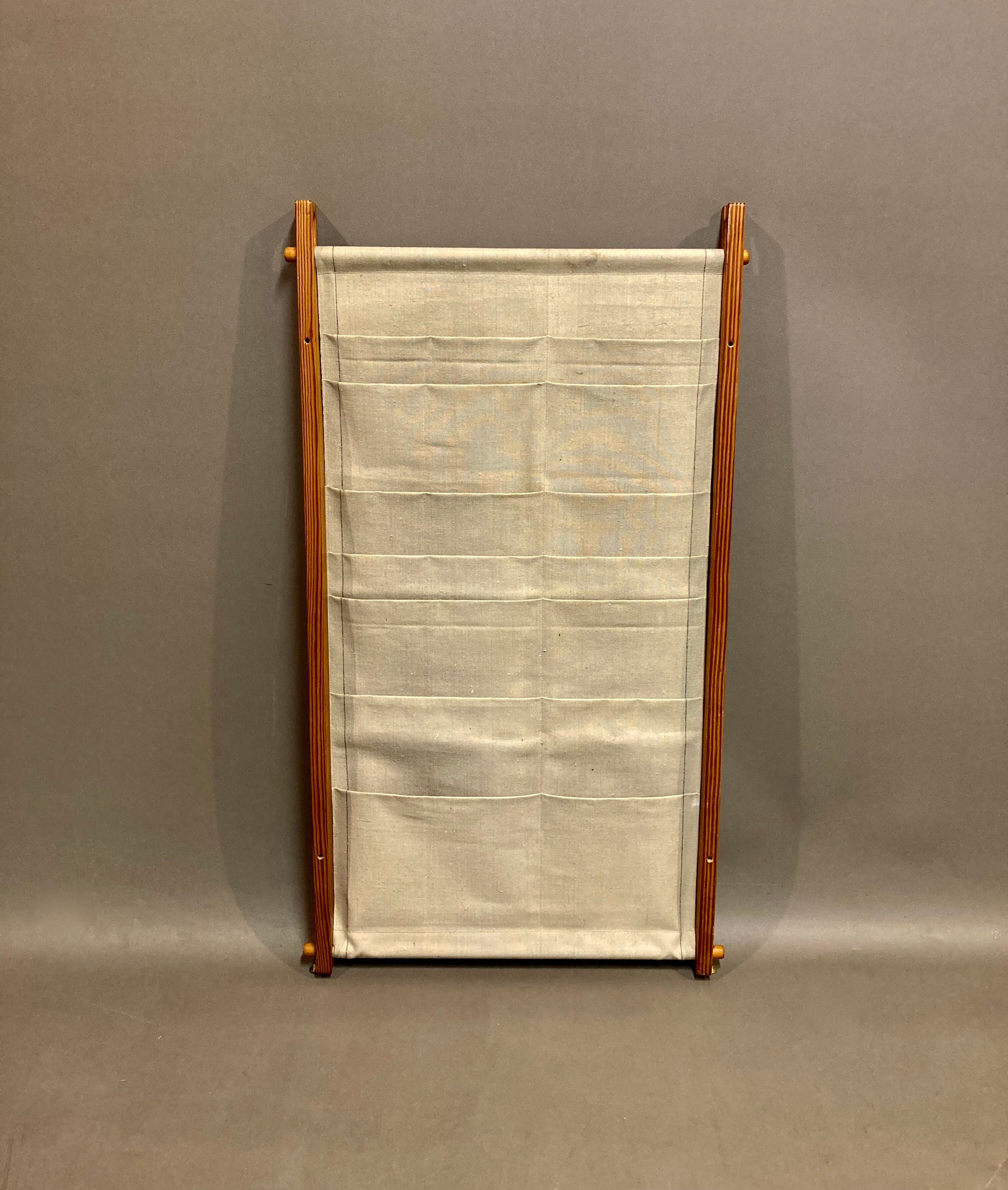 Scandinavian design magazine holder 1960