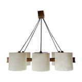Scandinavian chandelier 6 lights 1960
