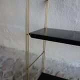 Golden wall string shelf