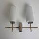 Ancienne applique double « maison arlus » 1950 vintage