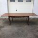 French provincial dining table, Louis XV style