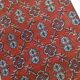 Tapis de couloir vintage floral rouge et bleu foncé 2 x 9, 75 x 285 cm SK 23566