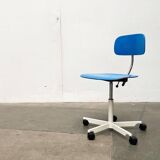 Mid-century Danish architect swivel office chair by Jørgen Rasmussen for Kevi, 1960s.
