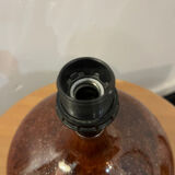 Glazed earthenware lamp base