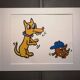 Illustration de Keith Haring - Série 'Animals' - 1/12