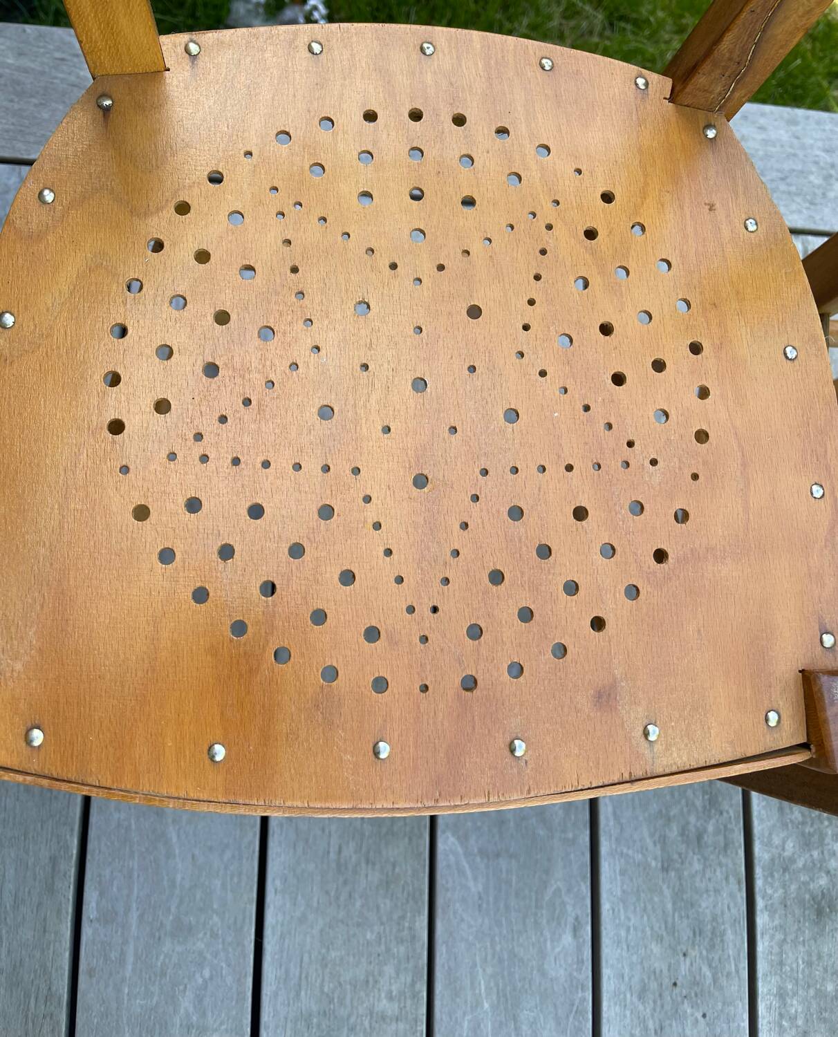 Luterma vintage bistro chairs