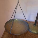 Old brass scale