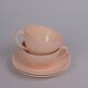 Digoin porcelain cups and saucers