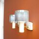 Set of 2 mid century modern wall sconce lamps new