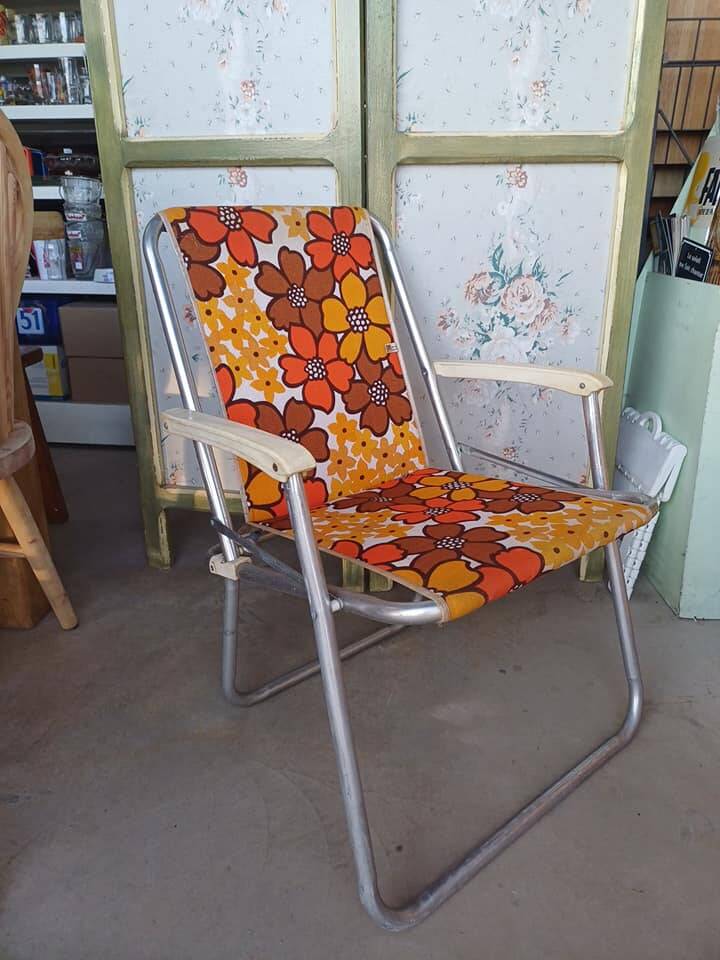 Fauteuil pliant camping 1960/70