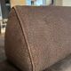 Paire de fauteuils Erasmo vintage, cuir marron, Scarpa pour BB Italia.