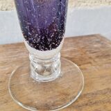 Old large bubble vase in Biot style