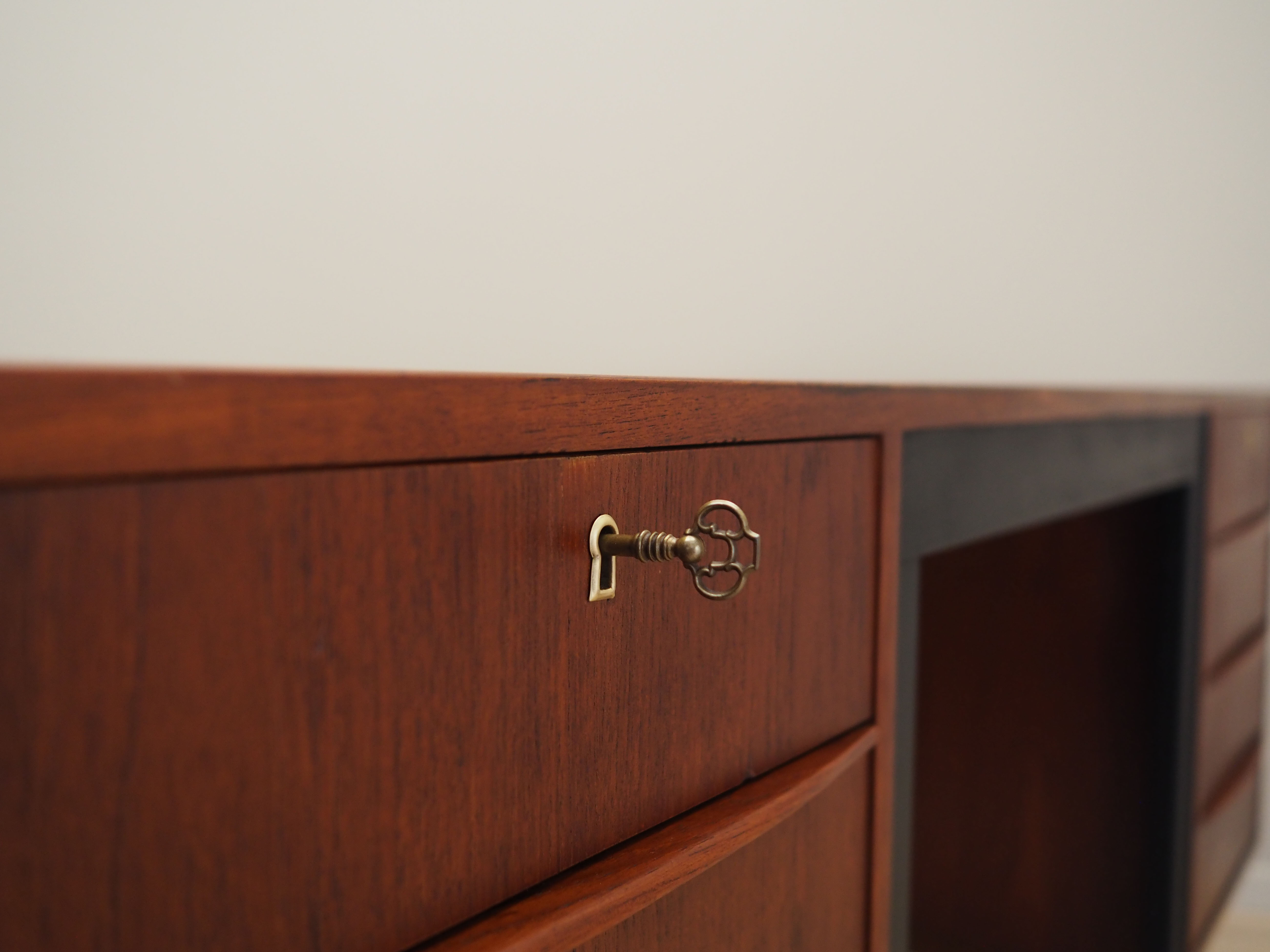 Teak desk, Danish design, 1970s, made in Denmark