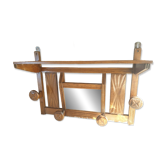 Vintage Wall Coat Rack Shelf
