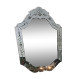 Large vintage venetian mirror  95x67cm