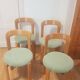 4 chaises Bruno Rey