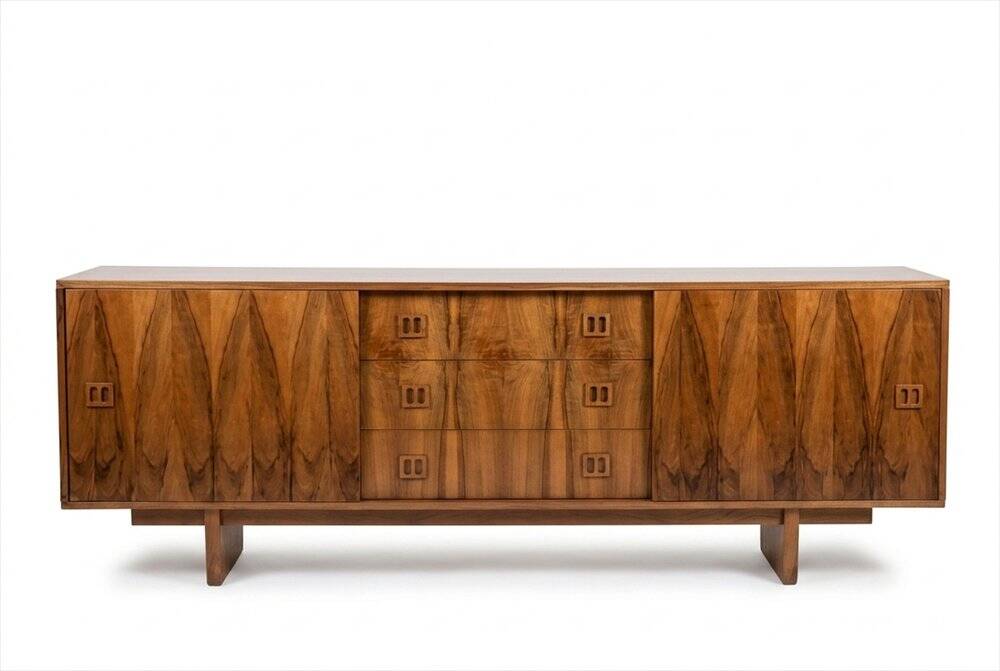 Mid-Century Modern Hungarian Credenza, 1960s