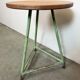 Green Industrial Workshop Stool, 1960s