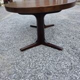 Extensible Baumann table in oak from the 1960s.