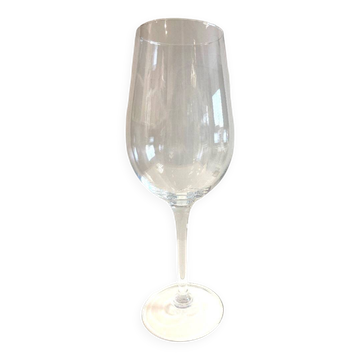 Large Tealight Candle Holder Vase on Stand Blown Crystal Glass Decorative Art