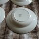 6 antique deep plates from Digoin and Sarreguemines