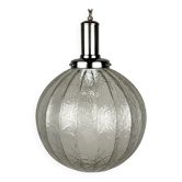 Mid-century glass pendant lamp, Italy, 1960s