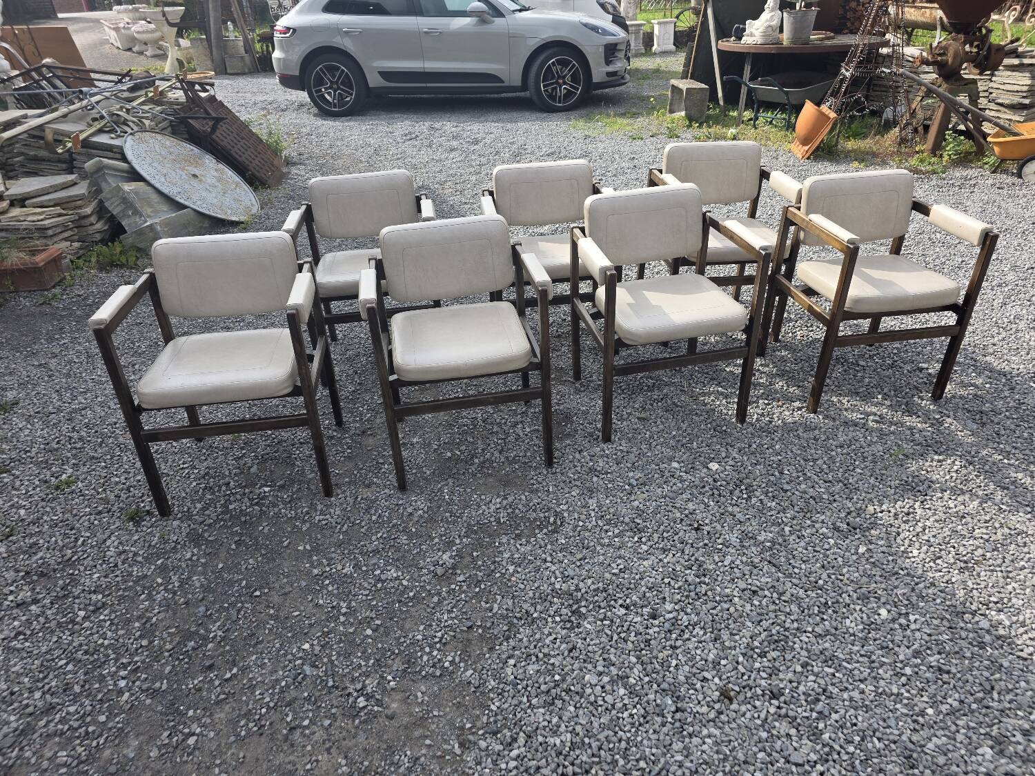 7 armchairs from the 70s