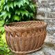 Panier en osier ovale