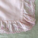 Pair of pillowcases with embroidery