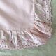 Pair of pillowcases with embroidery
