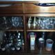 Bar en bois et zinc +  tabouret