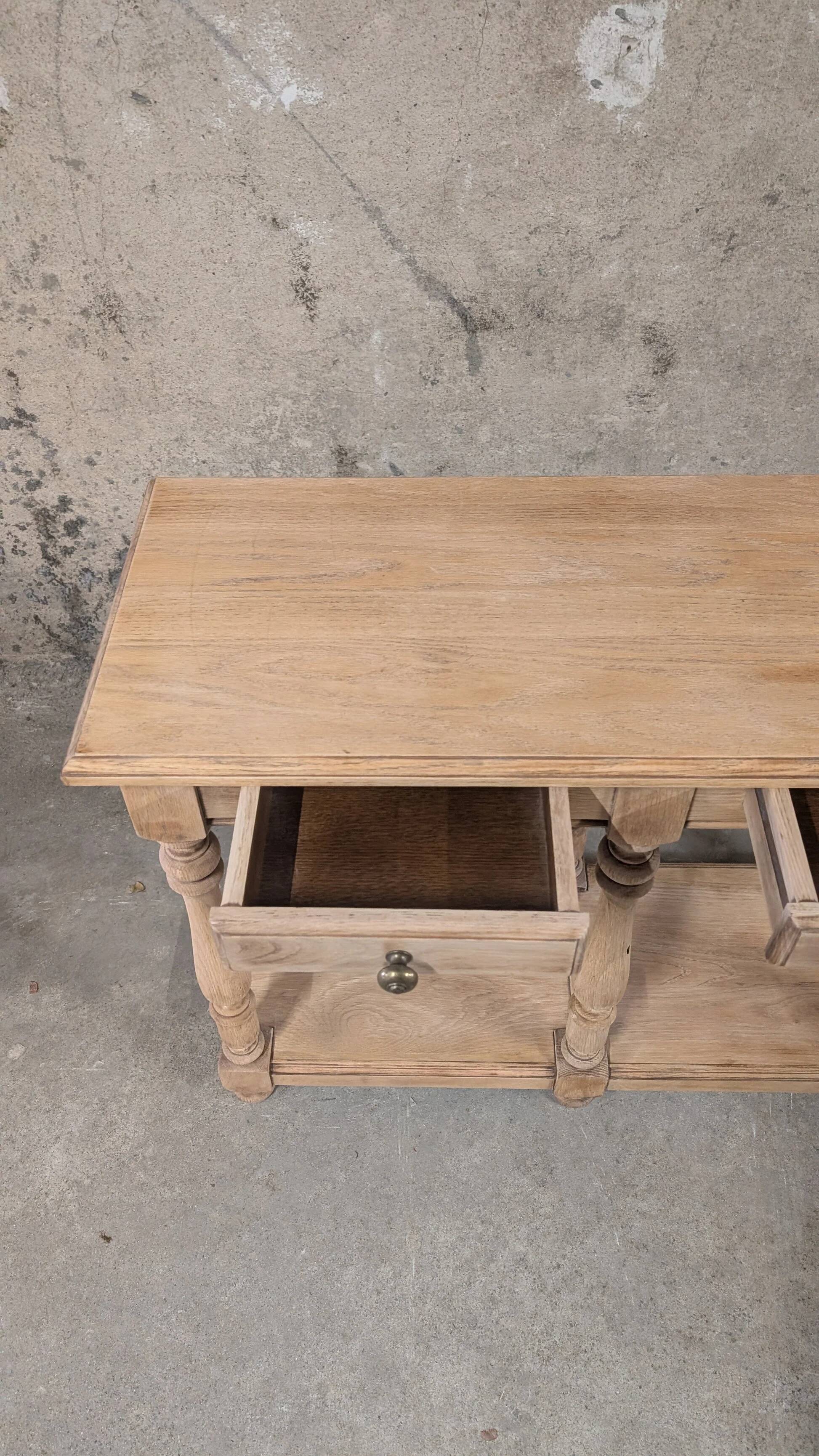 Wooden console