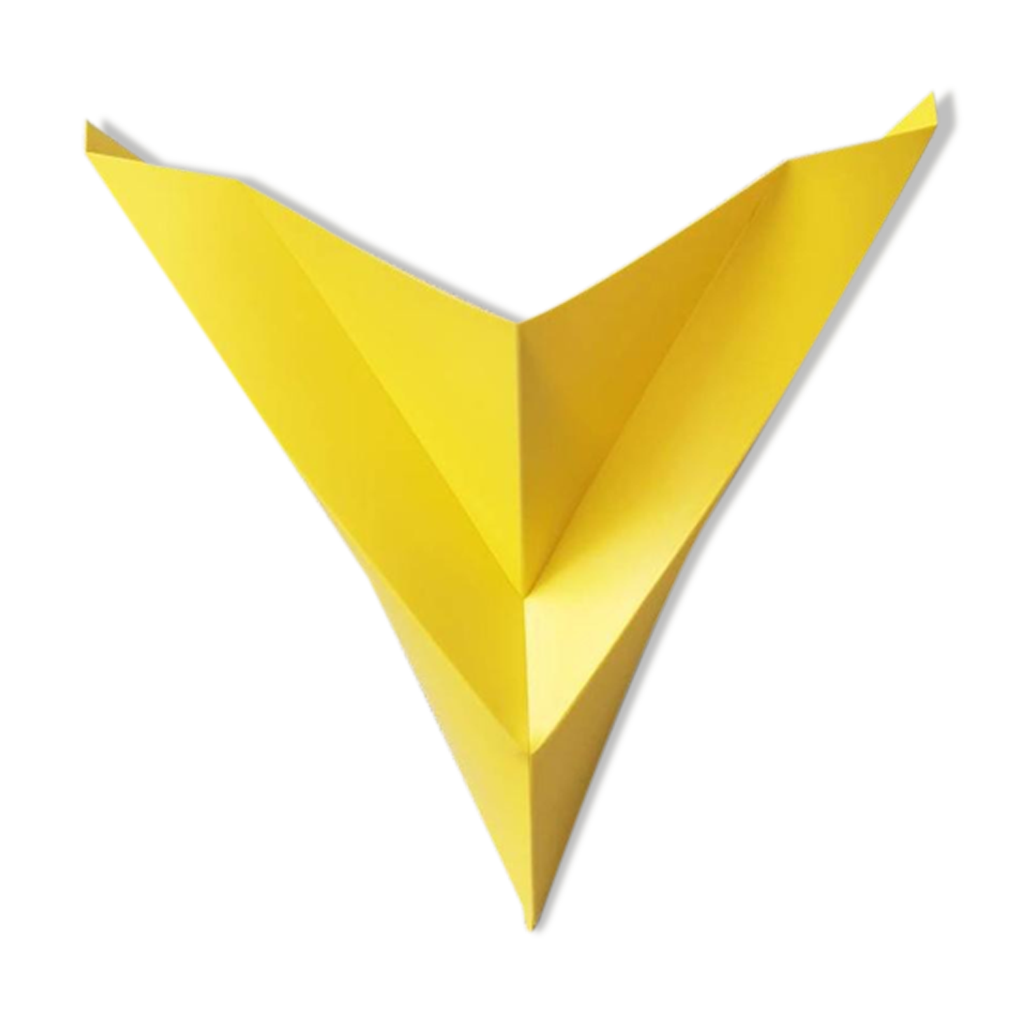 Ikea 1990 vintage yellow plastic applique