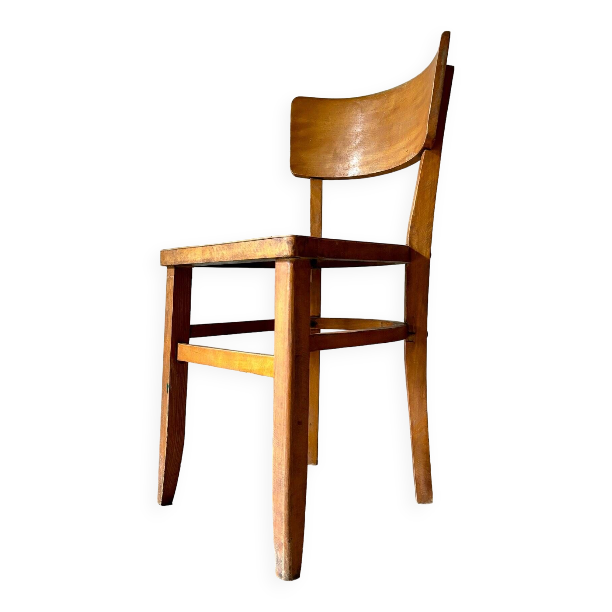 Light beech bistro chair