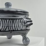 Pair of ceramic soup tureens by Jacques Pouchain, Dieulefit, circa 1960
