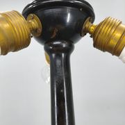 Lampadaire art déco avec table, Suède, années 1940