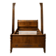 Sculpted walnut boat bed – Directoire period, around 1800