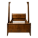 Sculpted walnut boat bed – Directoire period, around 1800
