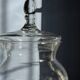 Pair of blown glass sweet jars