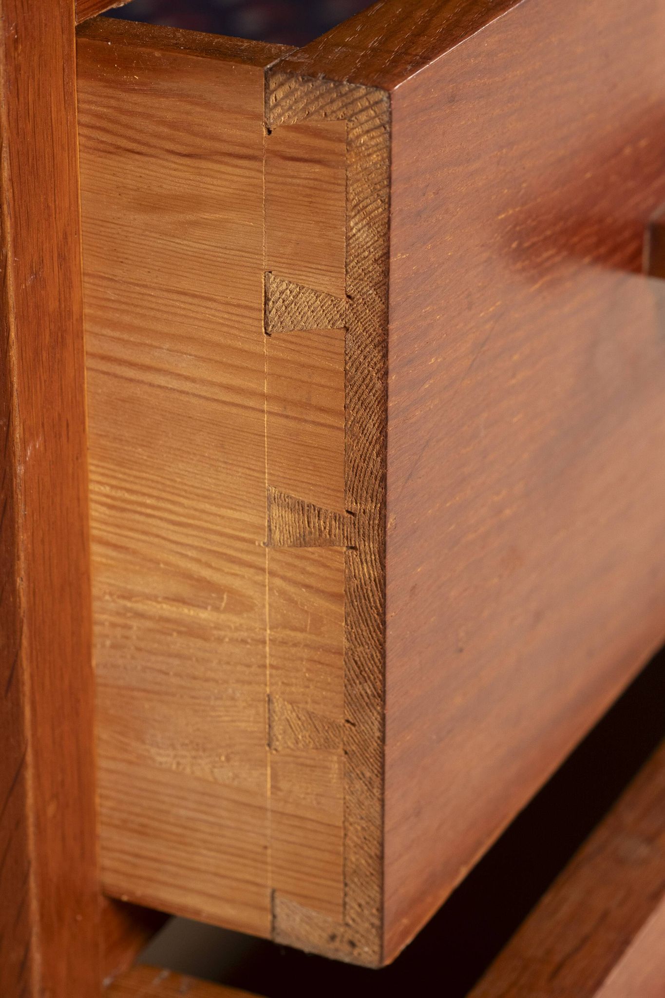 Commode Funkis des années 1930 en chêne, Suède