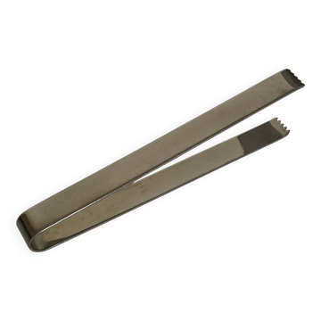 Mid-century design steel ice tongs