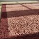Tapis en laine pure fait main sur mesure taille 2/3