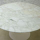Table 137 cm Tulip Vintage by Eero Saarinen for Knoll Calacatta marble