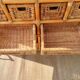 Commode en osier
