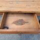 Table de ferme en sapin