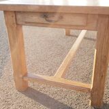 Farm table and 2 benches