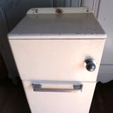 Vintage wooden bread hutch