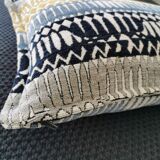 Ethnic velvet cushion