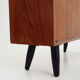 Bookcase with bar Scandinavian design 1980s